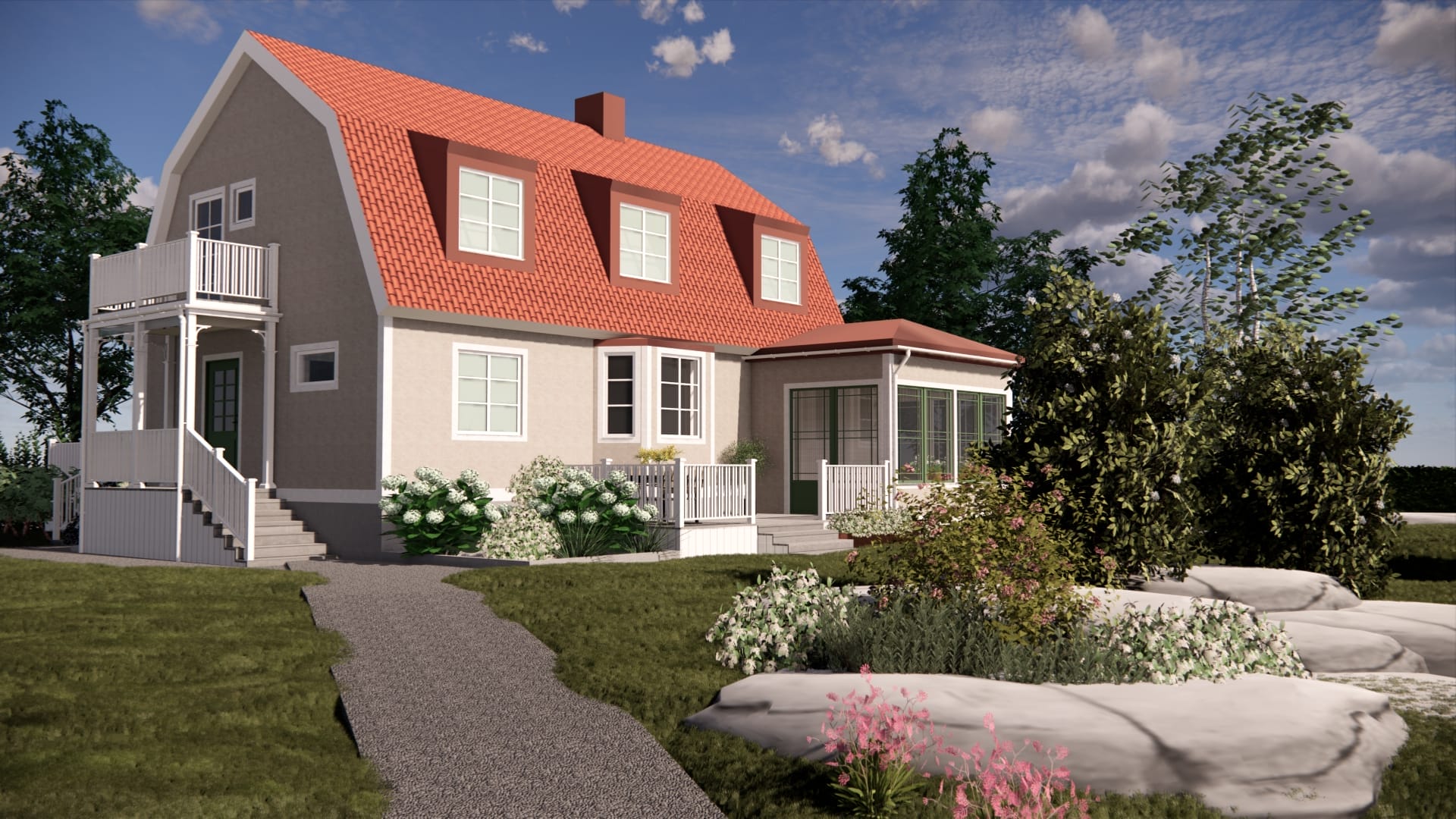 Arkitektritningar och visualisering: AT Studio