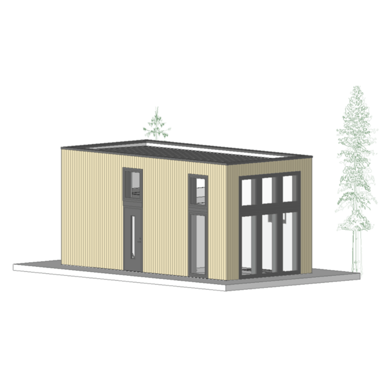 ella attefallshus ritning a2 3d 1