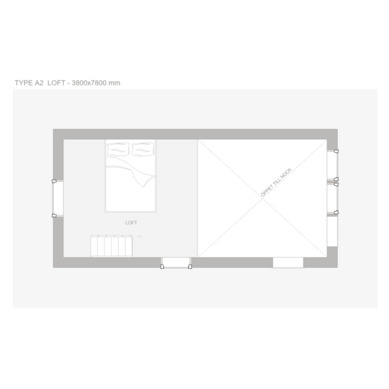 ella attefallshus ritning a2 loft 1