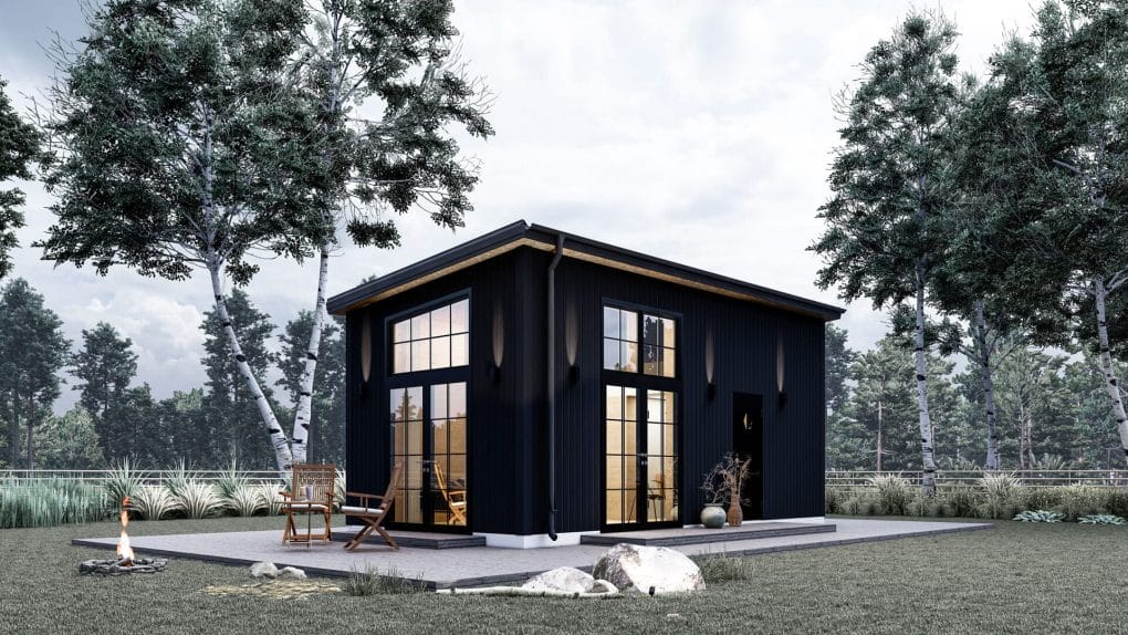 Ventilationsritning 76 länna attefallshus