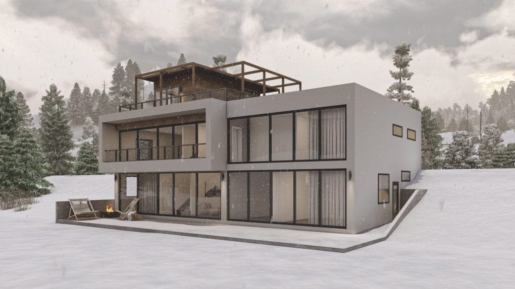 Tidigare uppdrag 34 nybyggnad villa