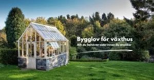 bygglov för växthus