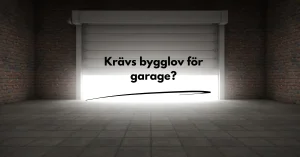 bygglov för garage