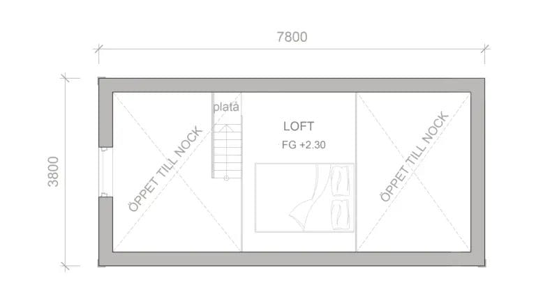attefallshus norrtalje planritning loft.webp