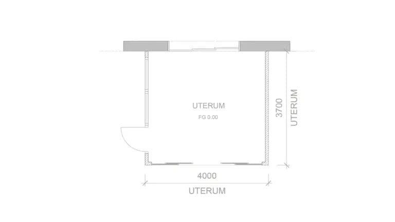 Uterum Högfjäll planritning