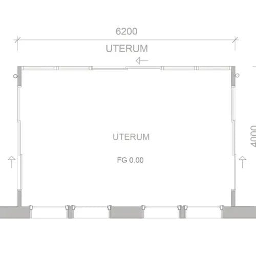 Uterum Lärka planritning