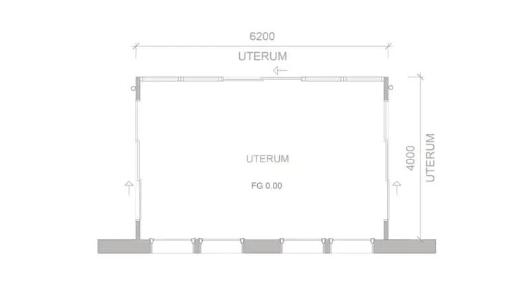 Uterum Lärka planritning