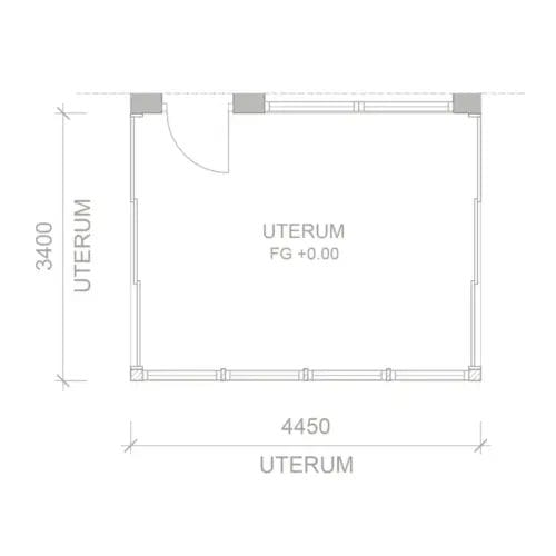 Uterum Skogsstjärna planritning