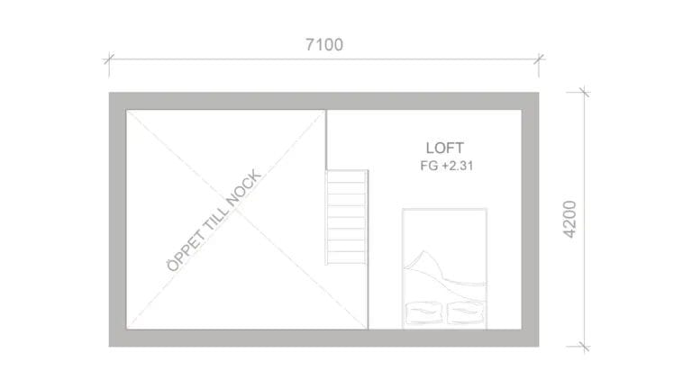 attefallshus vera planritning loft