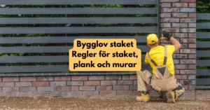 bygglov staket