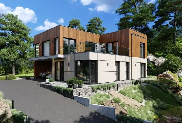 Modern villa i Göteborg