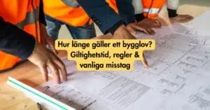 hur länge gäller bygglov