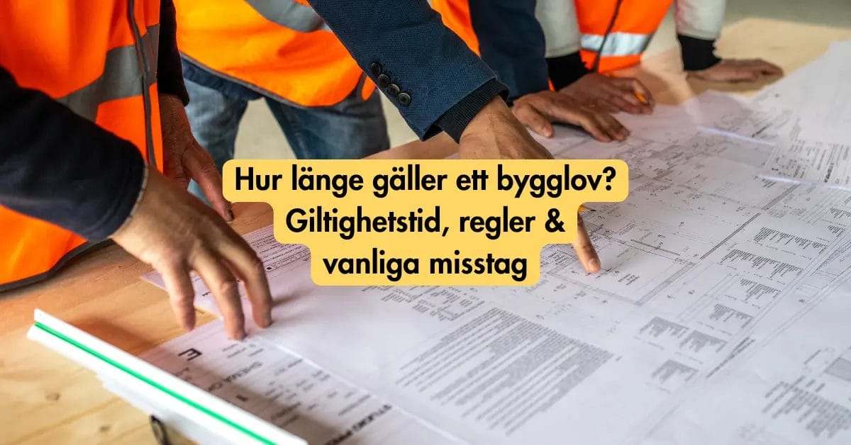 hur länge gäller bygglov