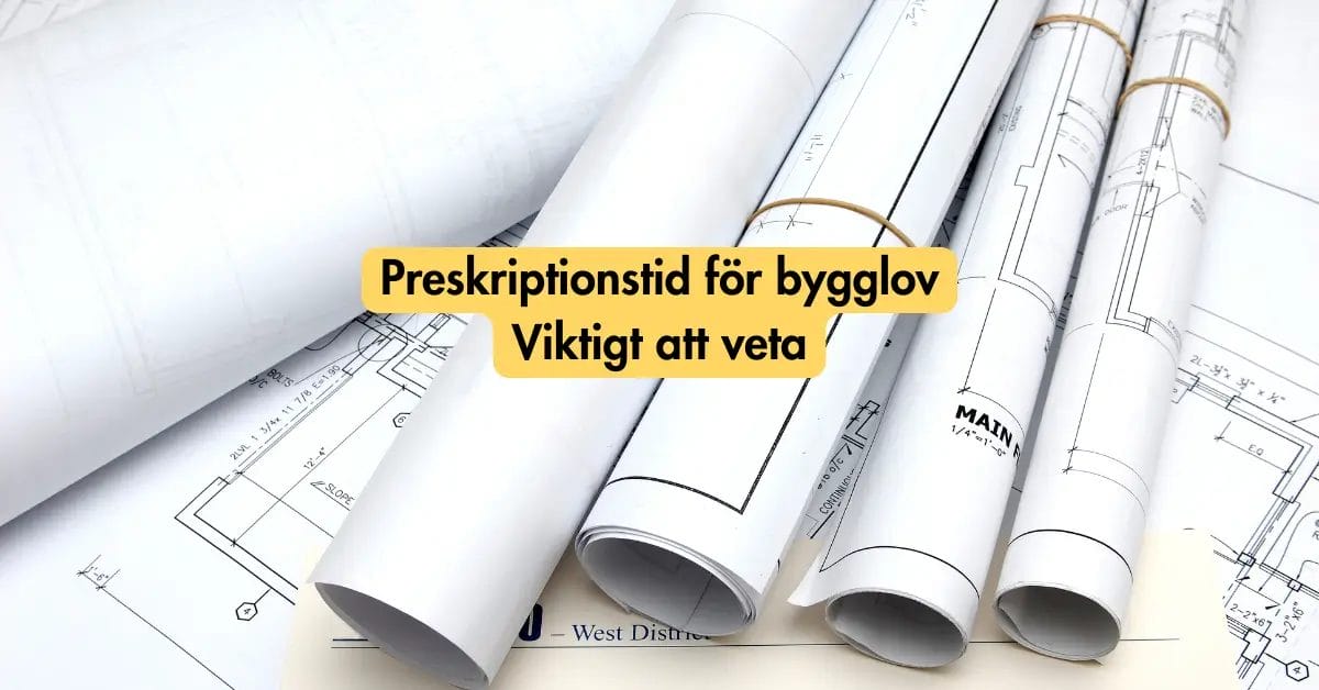 preskriptionstid bygglov